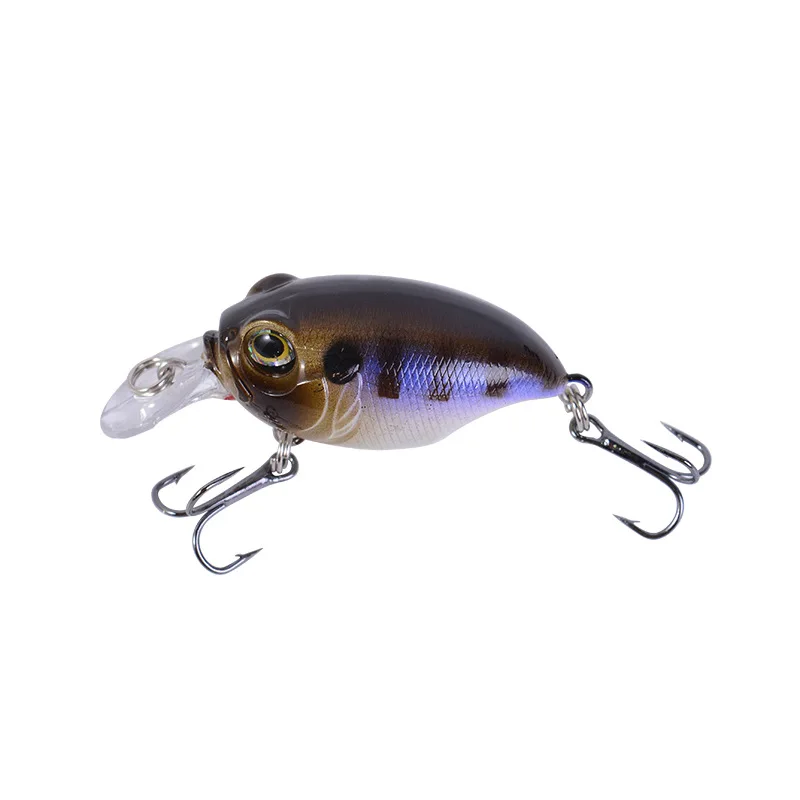 Billings Floating Rock N Roll Chubby Köder 5,8 cm/8,2 g Wackelnder Hartplastikköder 8 Farben Künstlicher Spinnerbait Angelzubehör – Detail 4