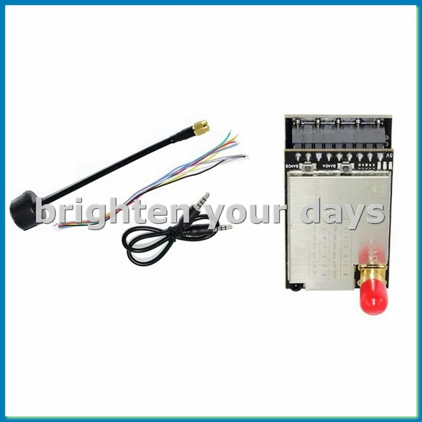 

3.3G VRX FPV 3.3GHz Analog Video Receiver VRX Wireless Video Receiver for FPV Long Rang RC Racing Drone-A23U