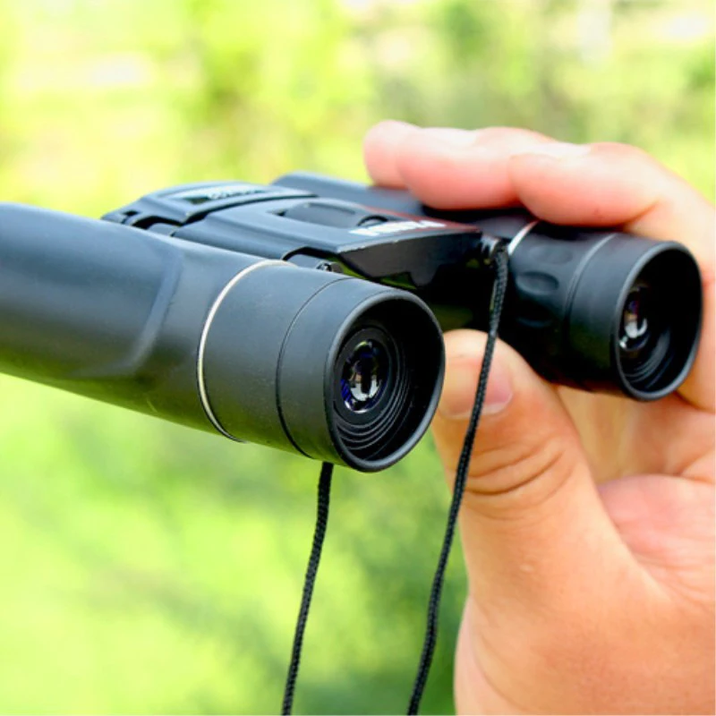 40X22 HD Powerful Binoculars Long Range Folding Mini Telescope BAK4 FMC Optics For Hunting Sports Outdoor Camping Travel