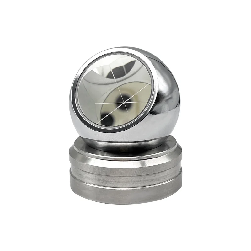 TLF 38.1mm Mini Prism with Magnetic Base for Track and Trail Surveying Magnetic Mini Measuring Ball Prism