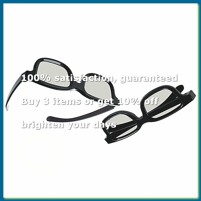 ●3D Glasses For Cinema 3D TV's - 2 Pairs