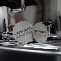 KISSHOME Espresso Puck Screen Reusable Filter For 51mm 54mm 58mm Portafilter Basket Lower Shower Screen Barista Tool Accessories