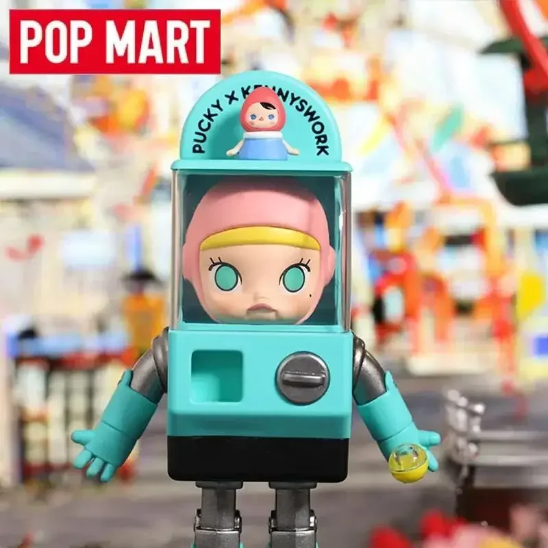 POP MART Popmart 10Th Anniversary Blind Box Guess Bag Cute Model Desktop Decoration Anime Action Figure Toys Ornaments Girl Gift