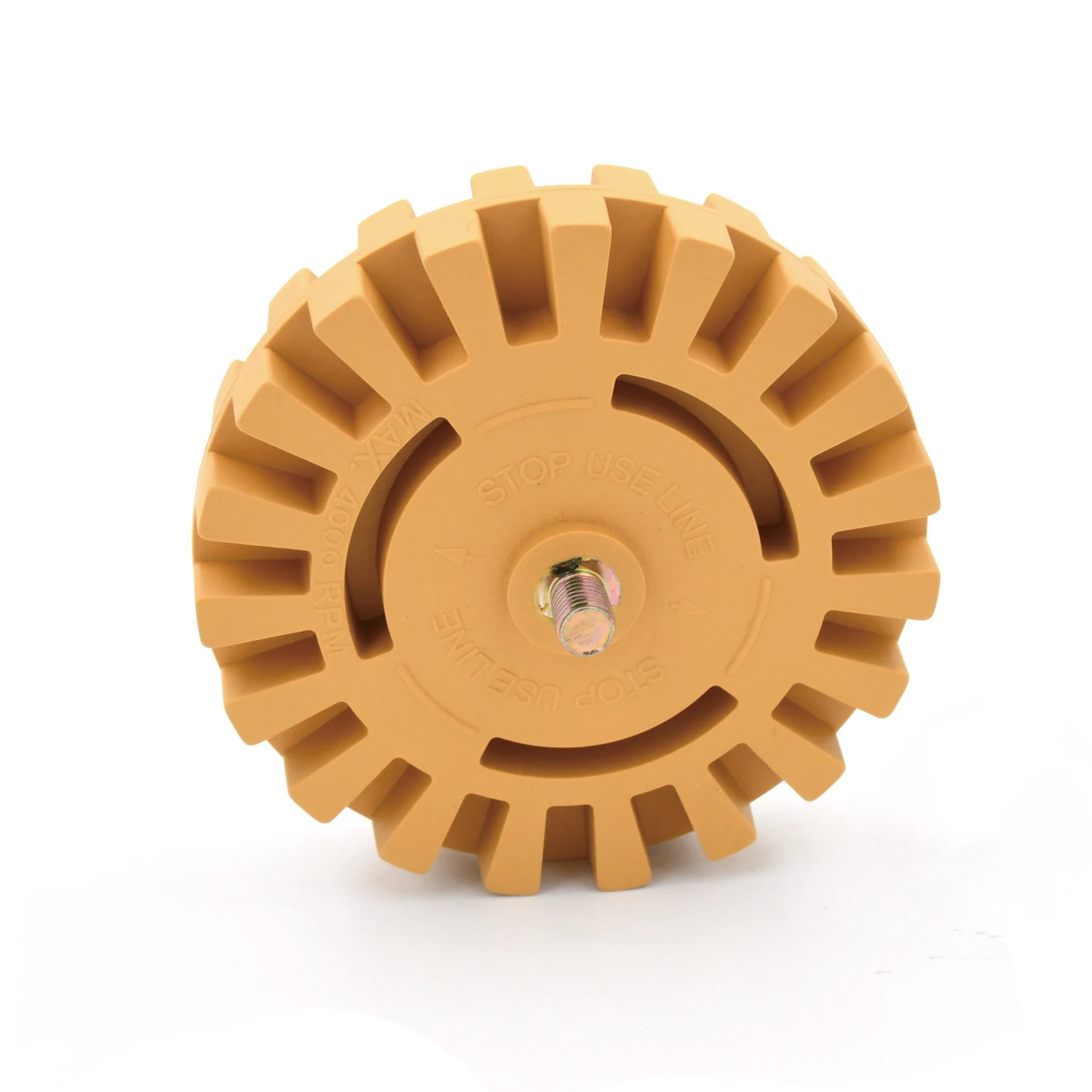 The 4-Inch 100mm Eraser Wheel Is Used To Remove Car Paint With Double-Sided Tape And Glue To Remove Dirt Wheels