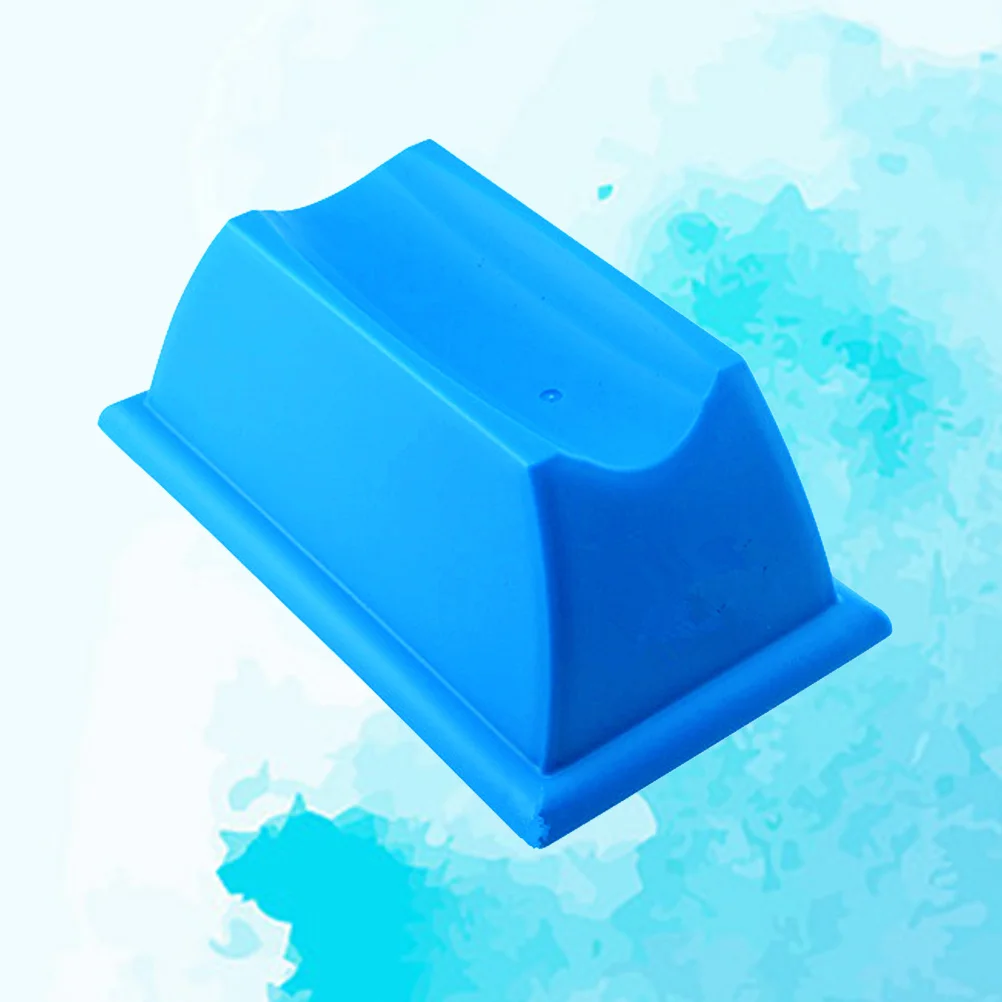 

Bike Front Wheel Riser Block Blue Durable ABS Trainer Stable Support Stationary Bike Indoor Cycle Training Riser Block