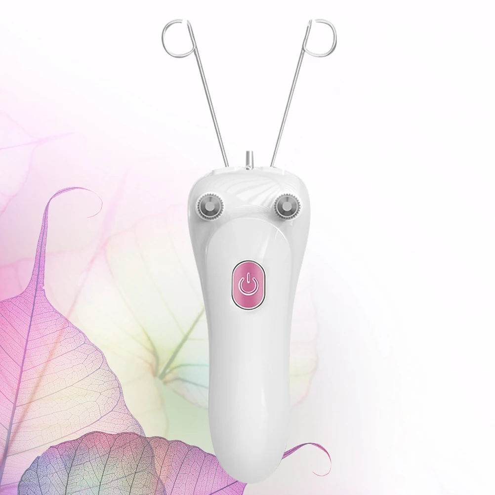 Facial Body Hair Remover Electric Depilator Machine Removal Instrument Portable Reusable Safe Lips Chin Cheeks Arms Legs