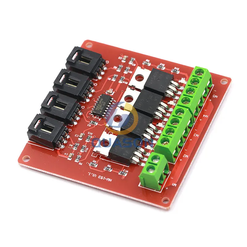 Four Channel 4 Channel Way Route MOSFET Button IRF540 V4.0+ MOSFET Switch Module For Arduino DC Motor Drive Dmimmer Relay Board