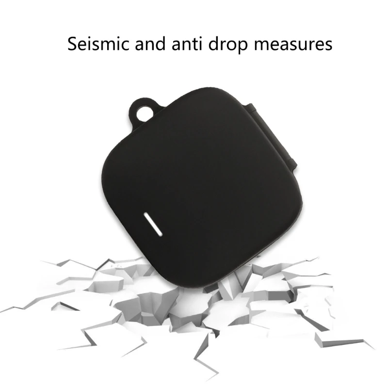 เคสซิลิโคนป้องกันฝุ่นและกันน้ำเคสใส่เอียร์บัดตัวป้องกันเอียร์บัดซิลิโคนเหมาะสำหรับ 6 Dropship ที่ใช้งานอยู่