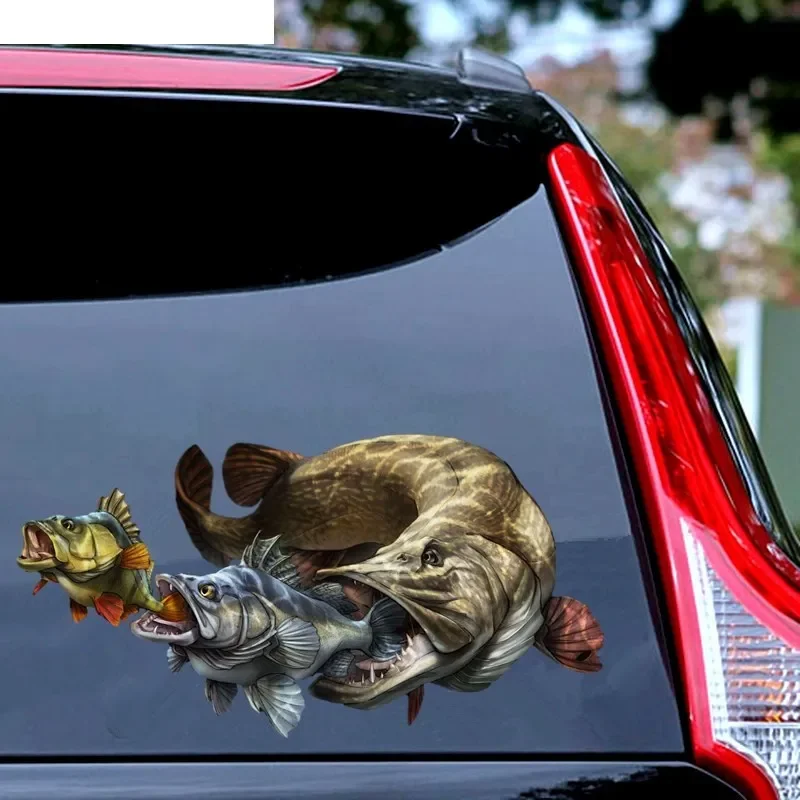 

Awesome Fish Art украшение автомобиля наклейка для автомобиля Dodge наклейки дорожный велосипед окна стены ПВХ наклейка 16 см х 13,2 см