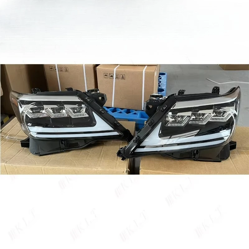 High Quality Plug And Play Led Headlamp Free Daylight Headlight Headlamp Front Turn Signal Light For LX570 2008-2015
