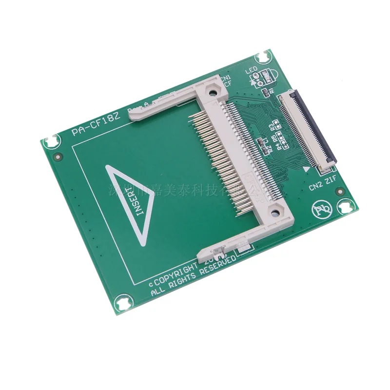 

PC Adapter CF Compact Flash Card To 1.8Inch ZIF/CE Adapter Combos for IPod 5G 6G HDD 50pin CF To CE Expansion Converter