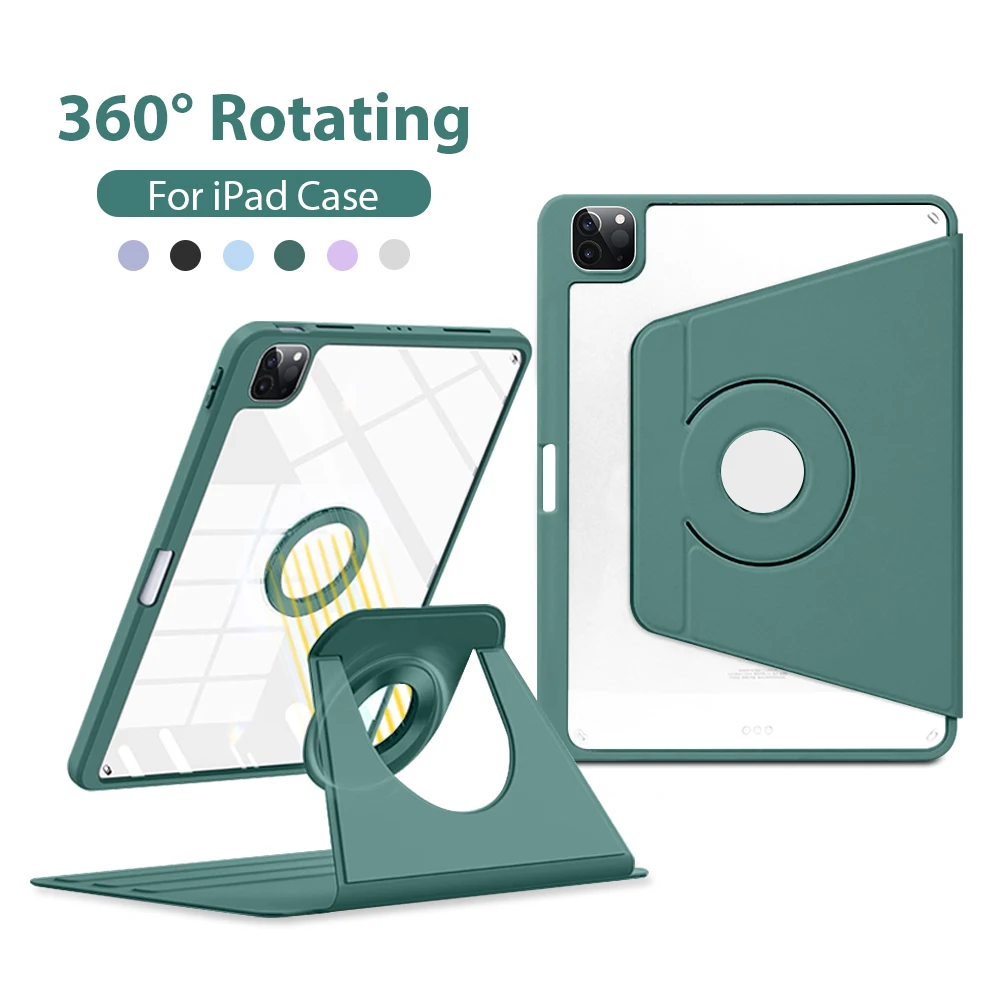 

Case For iPad Pro 13 12.9 11 M2 M4 A16 Air 11 13 M3 2025 5 4 For Ipad 10th 10 9th Generation Mini 6 7 10.2 10.5 Protective Cover