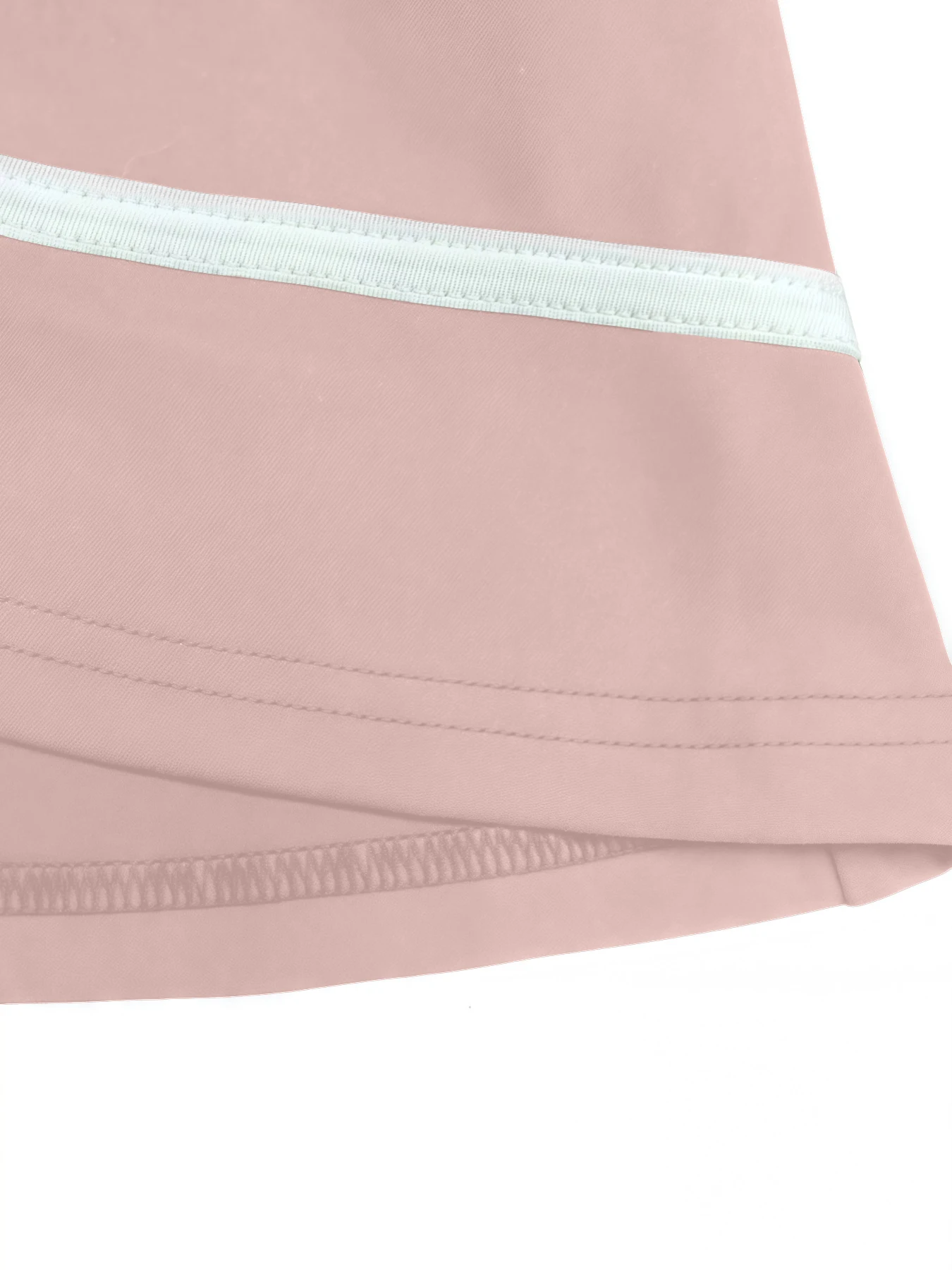 Damen Zwei-in-Eins Tennisrock mit Verstellbaren Trägern, Eingebauten Shorts, Bauchkontrolle, für Golf, Yoga, Fitness, Lässiger Kurzrock – Detail 8