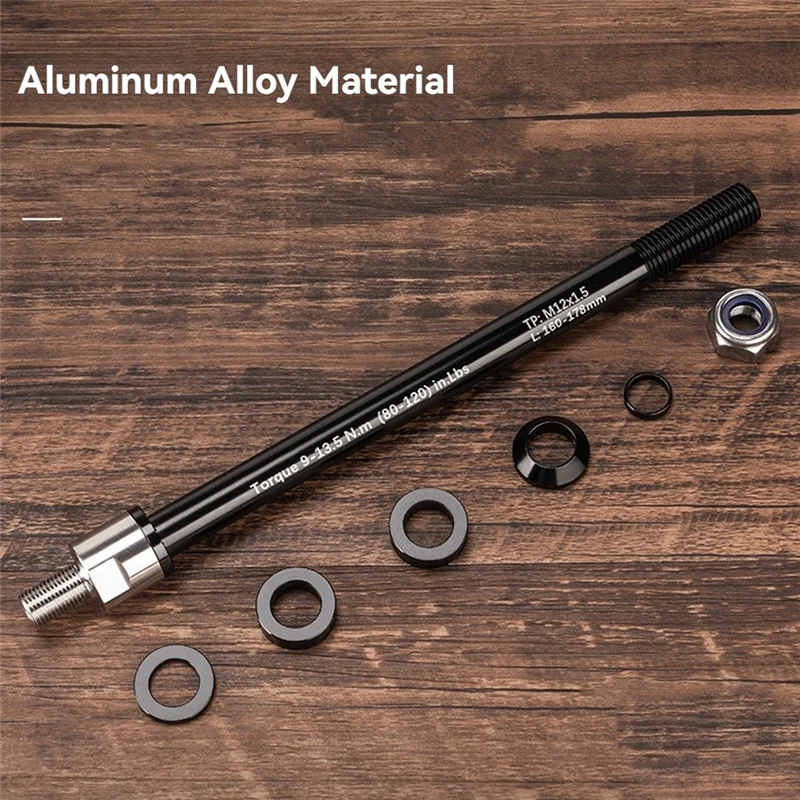 

Dropship-Bicycles 160-178Mm Thru Axles Adapter High Strength Bike Trailer Hitch Thru Axles Adapter Easily To Install Parts