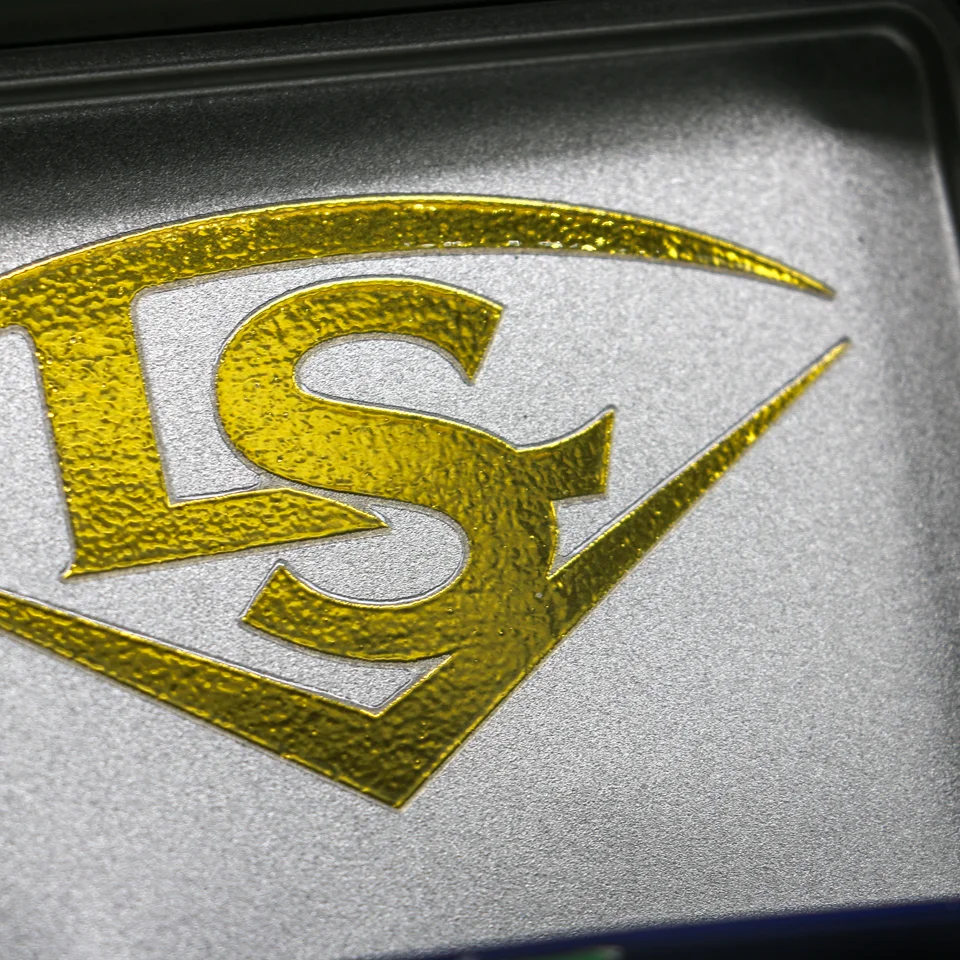 

waterproof and scratch-resistant Customization gold sliver UV Transfer Sticker