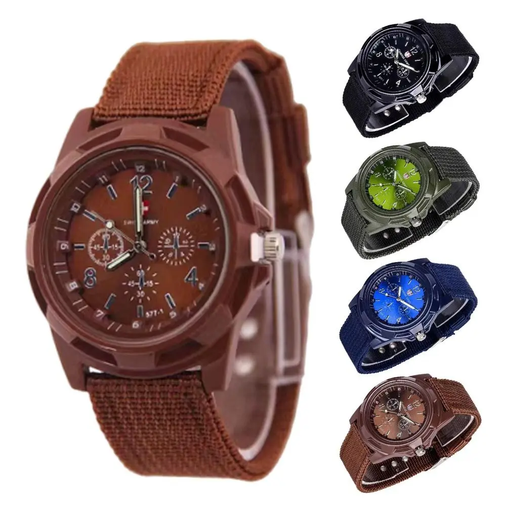 Nylon Braided Strap Gemius Swift Watch Nylon Band Woven Band Sports Watch Night Light Swiss Quartz Wristwatch Night Time