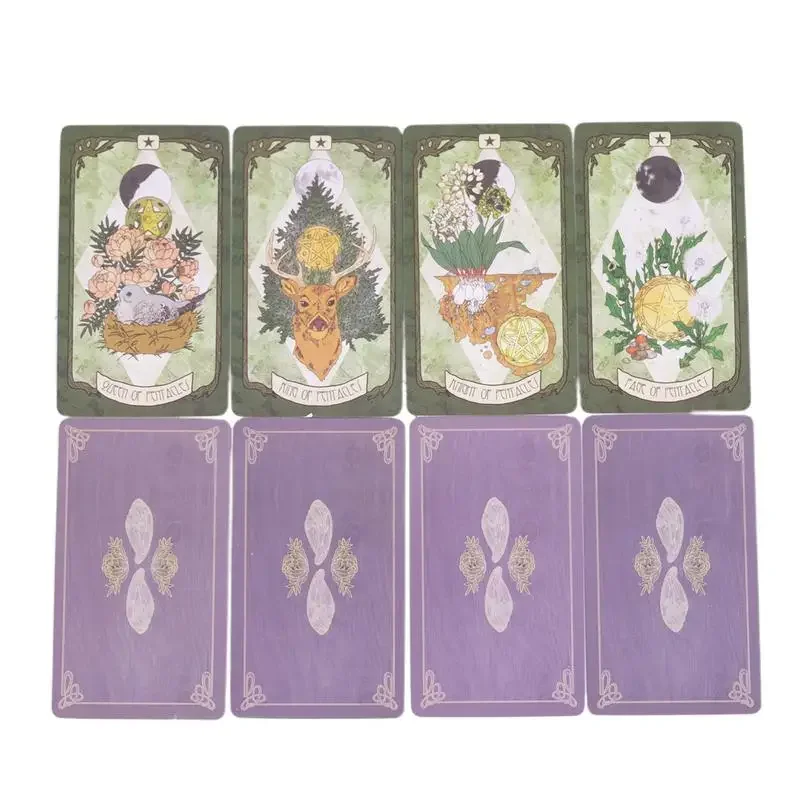 78Pcs The Forager's Daughter Tarot Cards English Version tarot deck