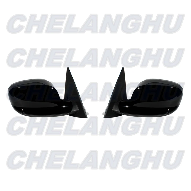 For BMW X1 E84 2009 2010 2011 2012 US Version 1 Pair 3 Pins Black Painted Memory Power Adjust Power Fold Mirror Assembly