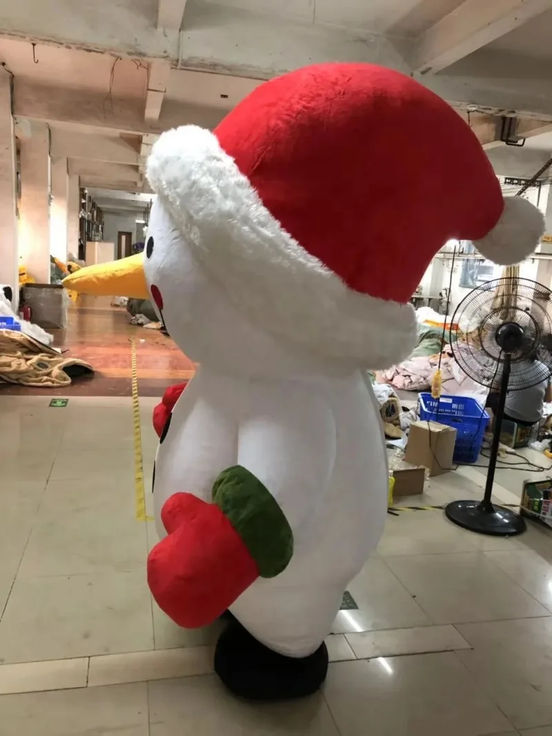 2m Santa snowman Inflatable Mascot Costume