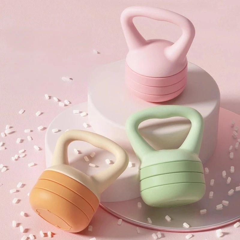 Pesa Rusa Ajustable de Hierro para Fitness Femenino: Esencial para Entrenamiento de Sentadillas, Cadera y Adelgazamiento Corporal