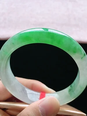 

Ювелирные изделия Zheru, браслет из натурального нефрита из Мьянмы 54 мм-62 мм, изысканная фотография, отправить подруге, отправить маму