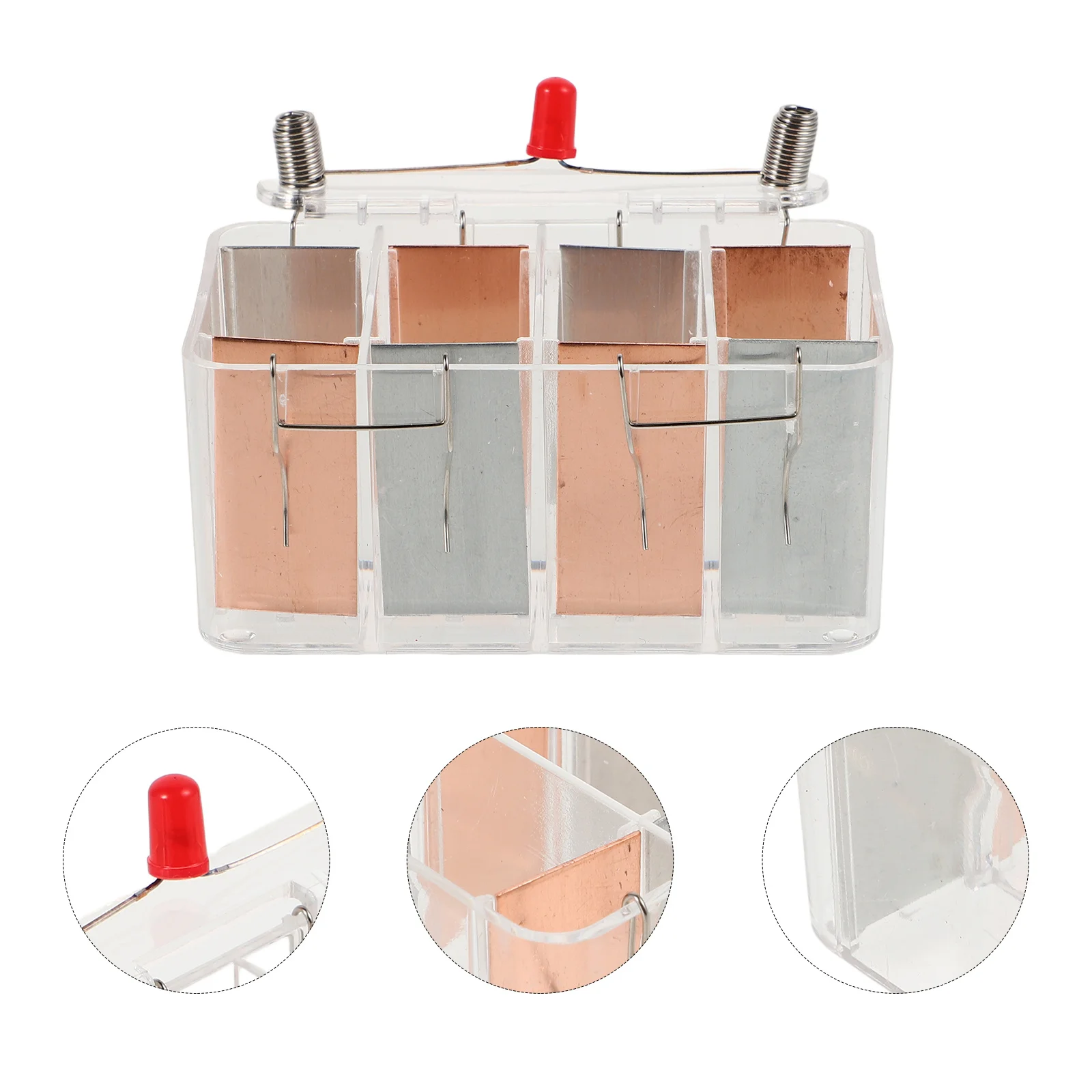 Kit per esperimenti scientifici Materiale per acqua salata per bambini che imparano l'energia rinnovabile Strumento cognitivo Elettricità