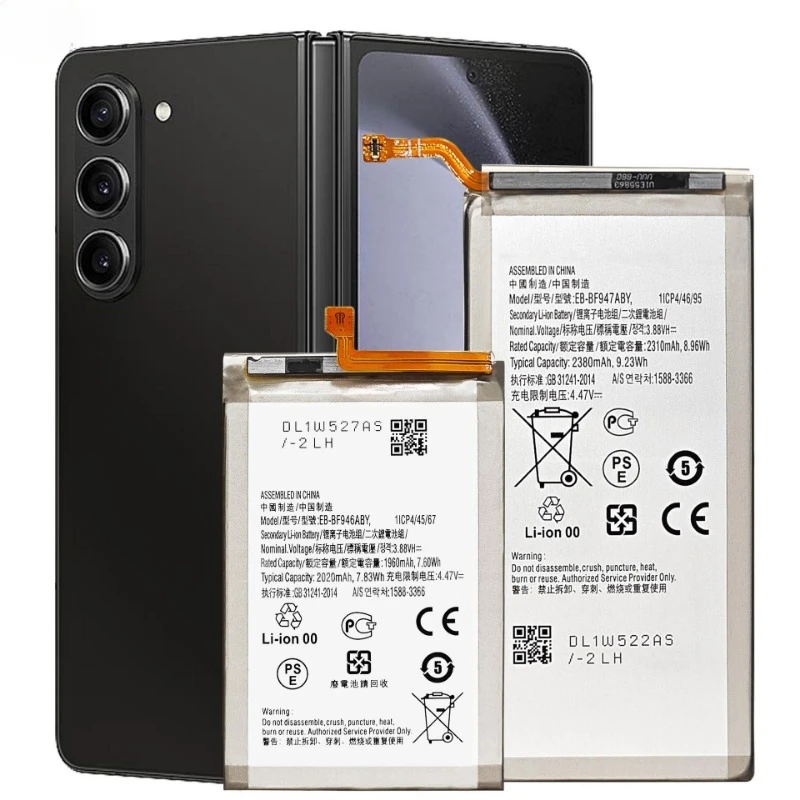 EB-BF946ABY EB-BF947ABY High Quality Phone Battery 2020mAh 2380mAh For SAMSUNG Galaxy Z Fold 5 SM-F946B SM-F946U Brand New view 4