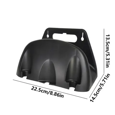 Supporto per tubo da giardino Ganci per tubi durevoli montati a parete Ganci per tubi flessibili in metallo Ganci per tubi durevoli Acqua in metallo per tubi esterni