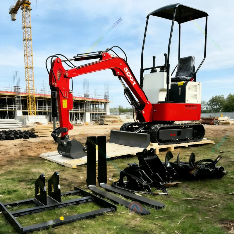 

Индивидуальный мини-экскаватор 1,2 тонны с 3 навесными приспособлениями – Высокоэффективный компактный экскаватор для строительства и сельского хозяйства