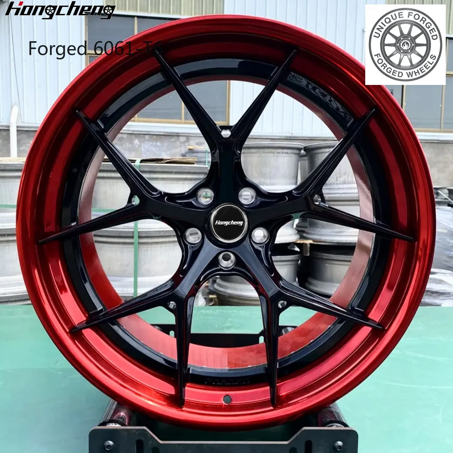

Новая модель 26-дюймовых кованых карбоновых дисков Hongcheng 5x114.3 5x127 5x130 с глубокой полкой для автомобилей