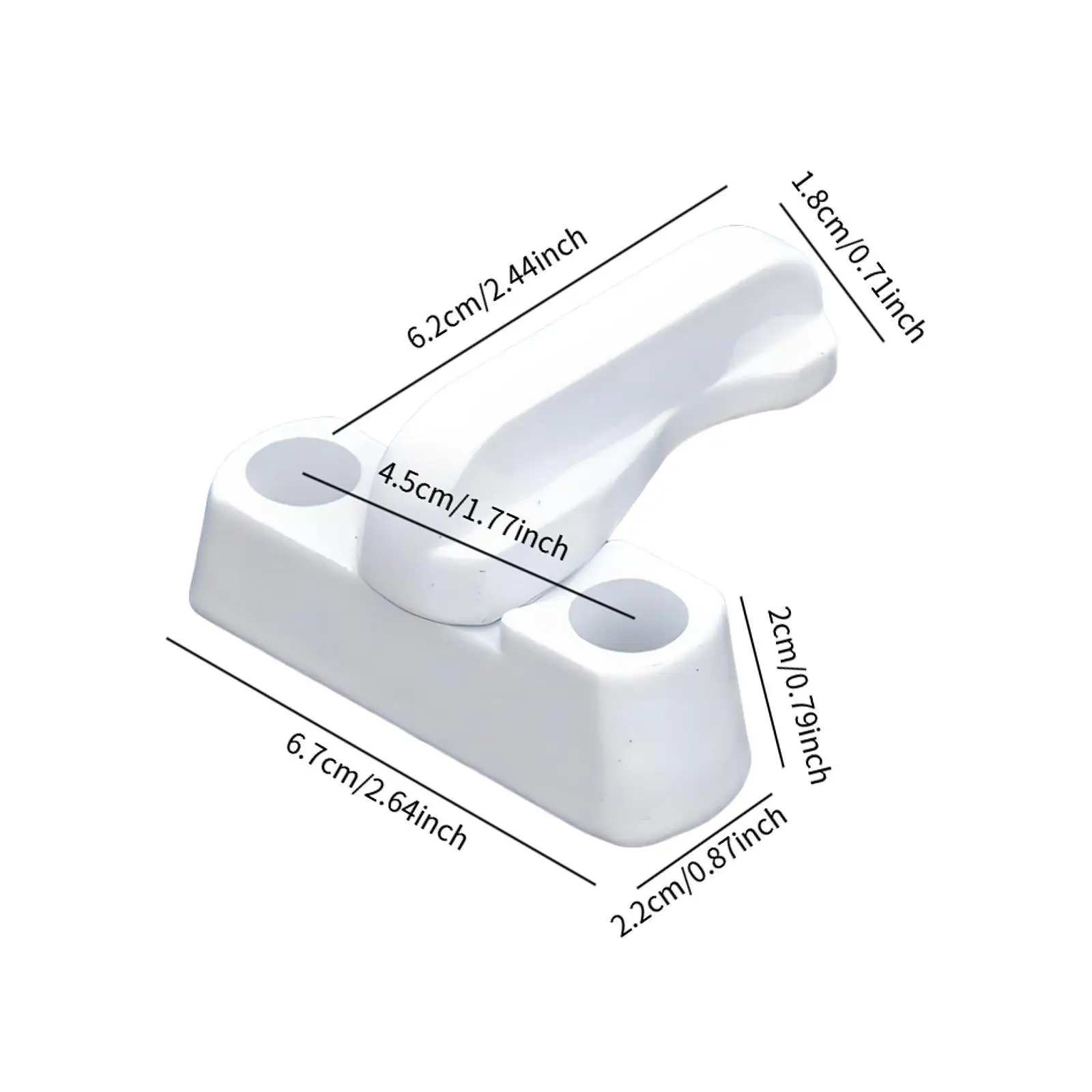 4x أقفال نافذة تحل محل قفل باب زجاجي منزلق للنافذة لأعلى ولأسفل