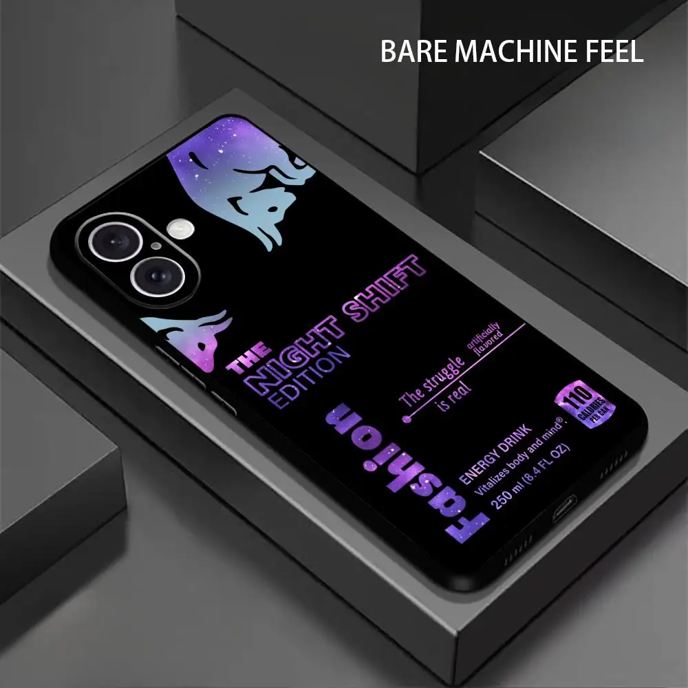 Starry Sky Red Fashion B-Bull Phone Case For iPhone 17 16 15 14 13 12 X XR XS 8 Plus Mini Pro Max Soft black Shockproof Cover - náhled 4