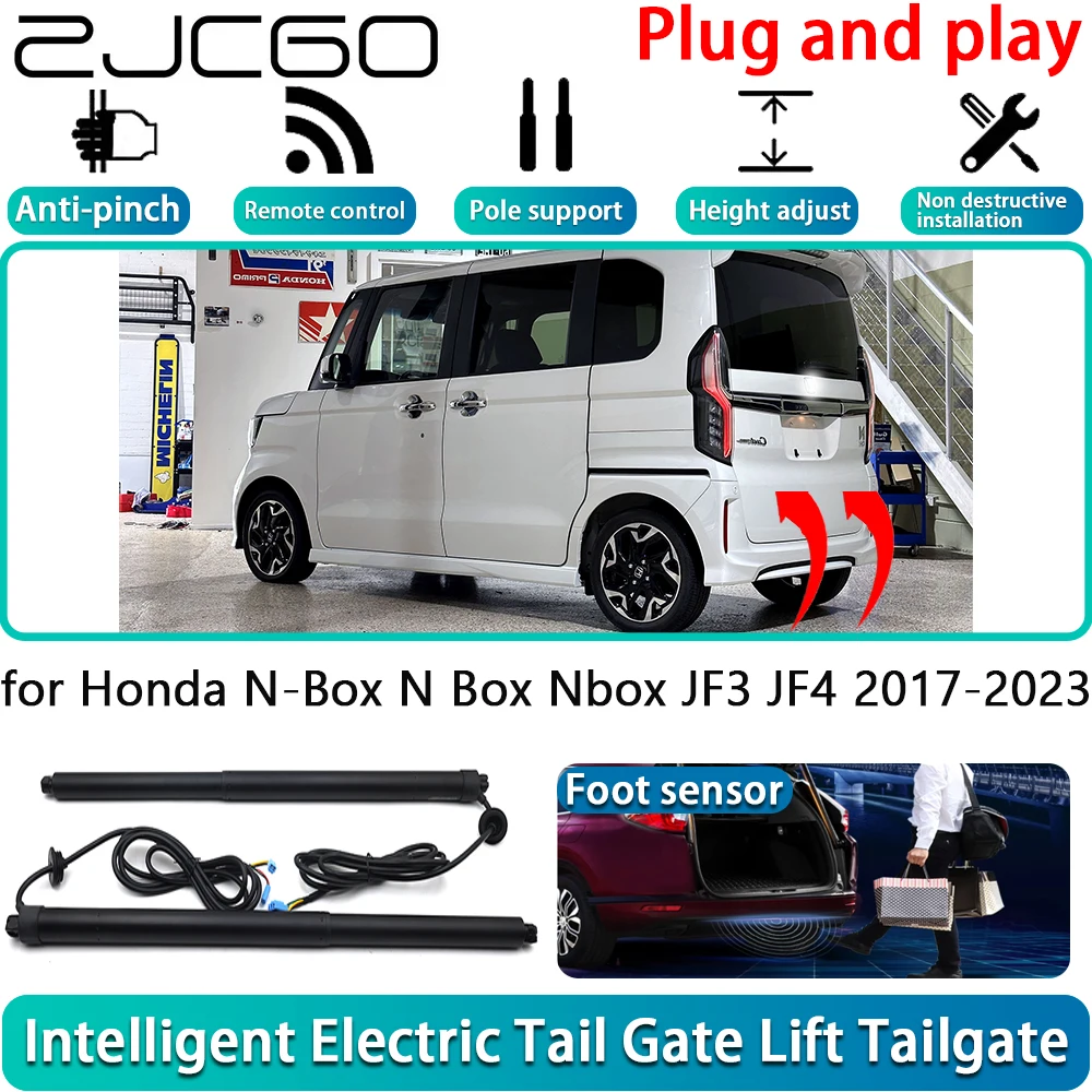 

for Honda N-Box N Box Nbox JF3 JF4 2017-2023 Electric Powered Tailgate Power Liftgate Automatic Tailgate System With Foot Sensor