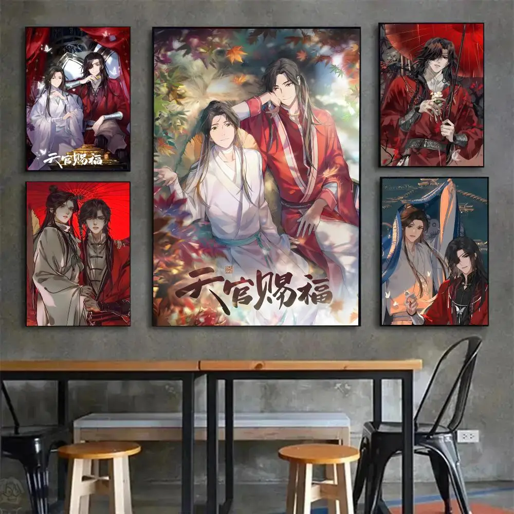 1PC H-Heaven O-Officials Blessing Homosexual Lovely Poster Poster Painting Wall Art Mural for Living Room Home Decor and Gifts