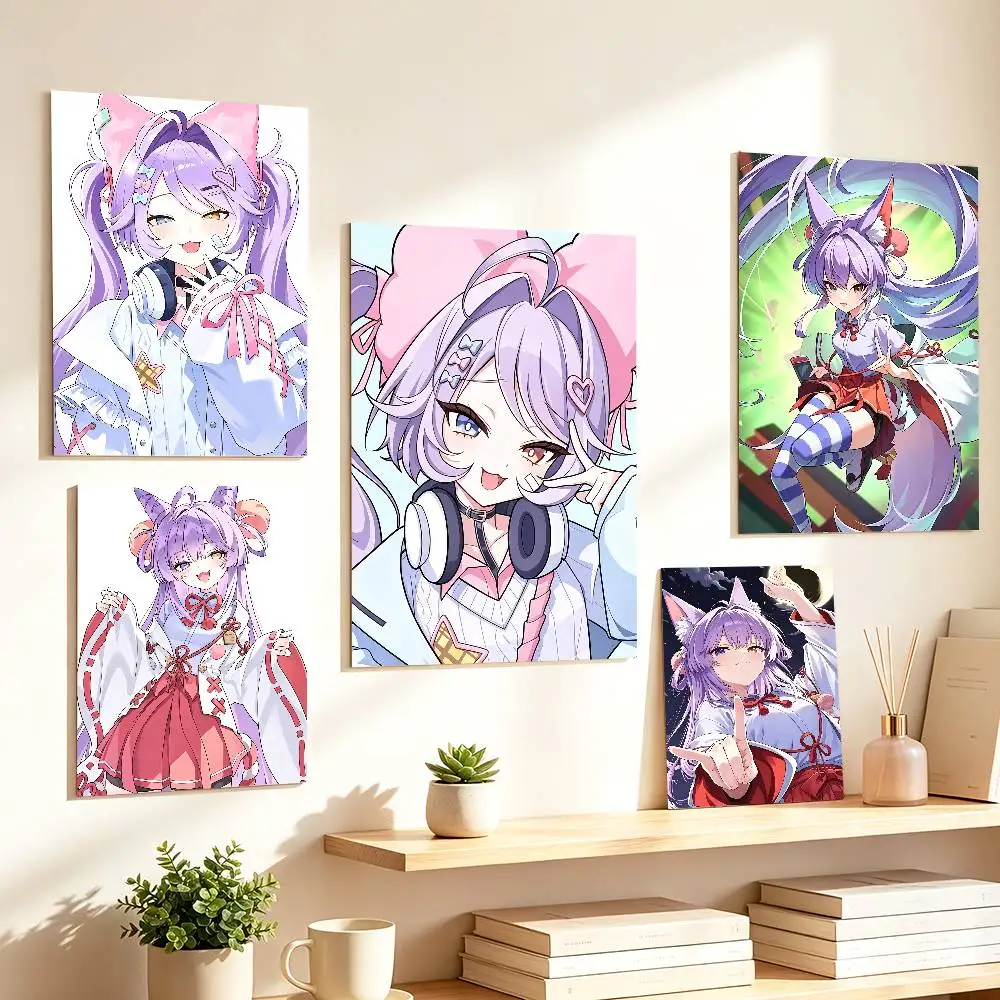 Virtual Singer Tenko S-Shibuki  Poster HD Self Adhesive Waterproof Wall Art Ideal for Home Office Dorm Gift
