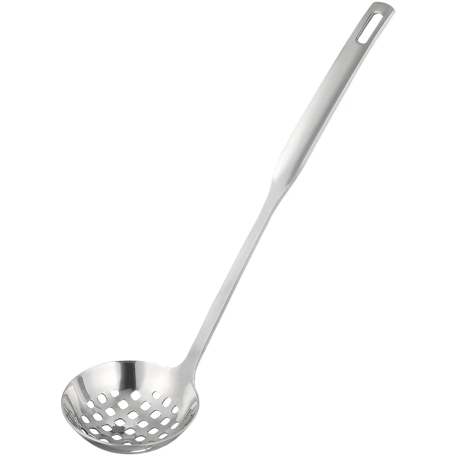 

Spoon with Hook Colander Food Spider Household Slotted Cooking Scoop Hot Pot 304 Stainless Steel Strainer Soup Ladle