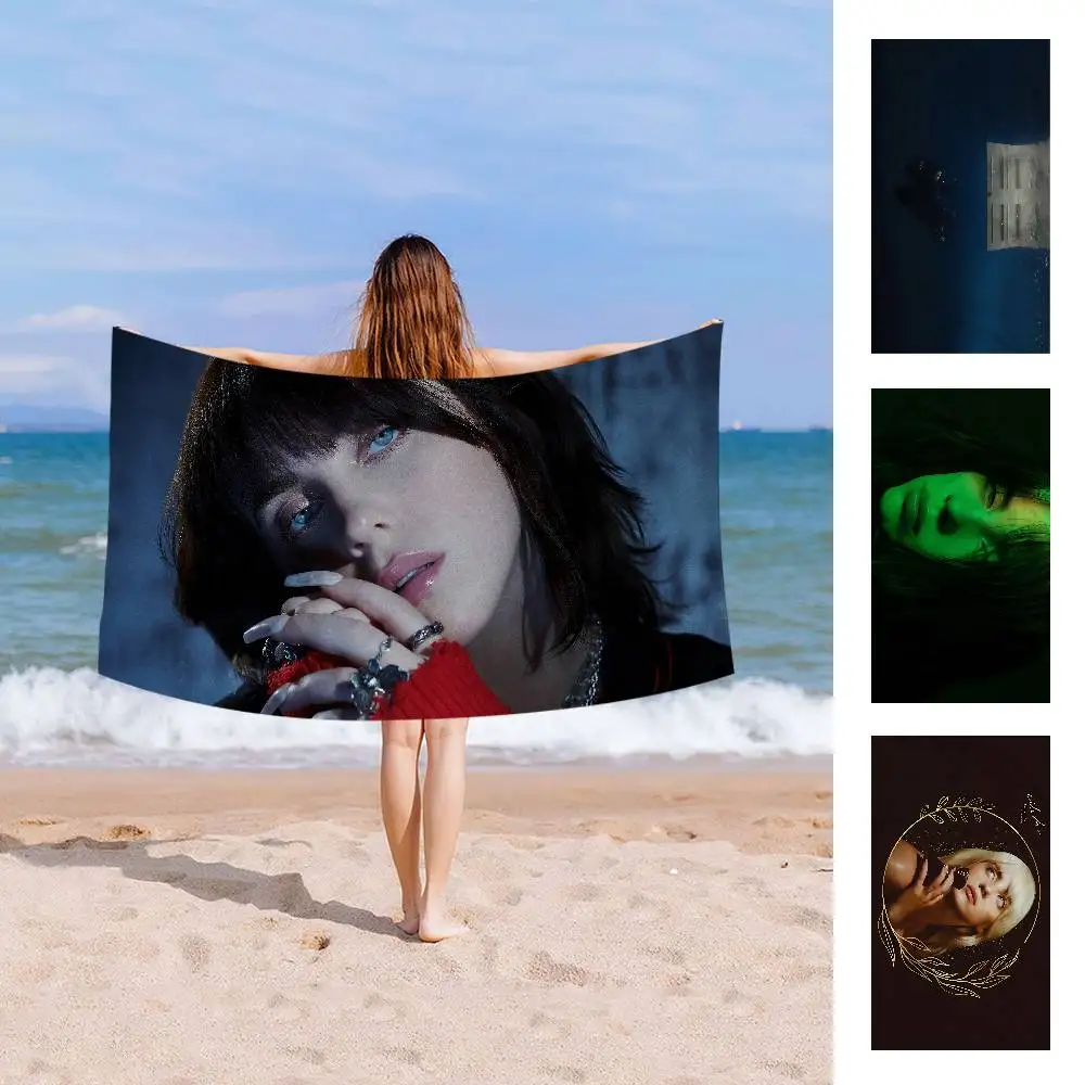 Popular B-BillieS Musician Microfiber Beach Towel Absorbent Quick dry Soft Yoga Swimming Resort Mountain Climbing Towel