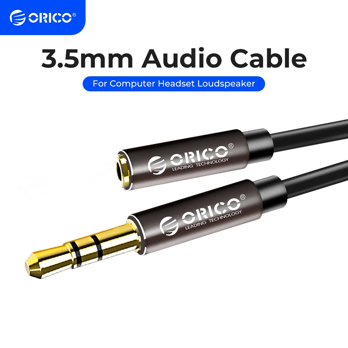 ORICO 3.5mm przedłużacz kabla Aux przedłużacz słuchawkowy dla iPhone 6 6s Xiaomi redmi 5 plus Huawei Samsung lite kabel Audio