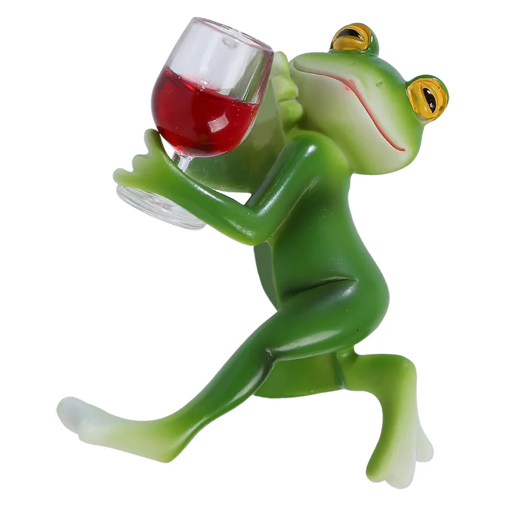 

Frog Flower Pot Hanger Ornament with Lifelike Design - Planter Hugger Outdoor Garden Decor, Resin Hanging Frog Sculpture,