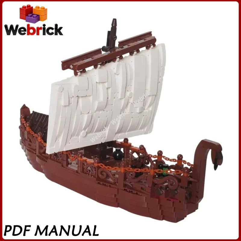 Ancient Forest Elf Coastal Wharf MOC Building Blocks Magical Seaport Village Scenery Bricks Desktop Decoration Toy