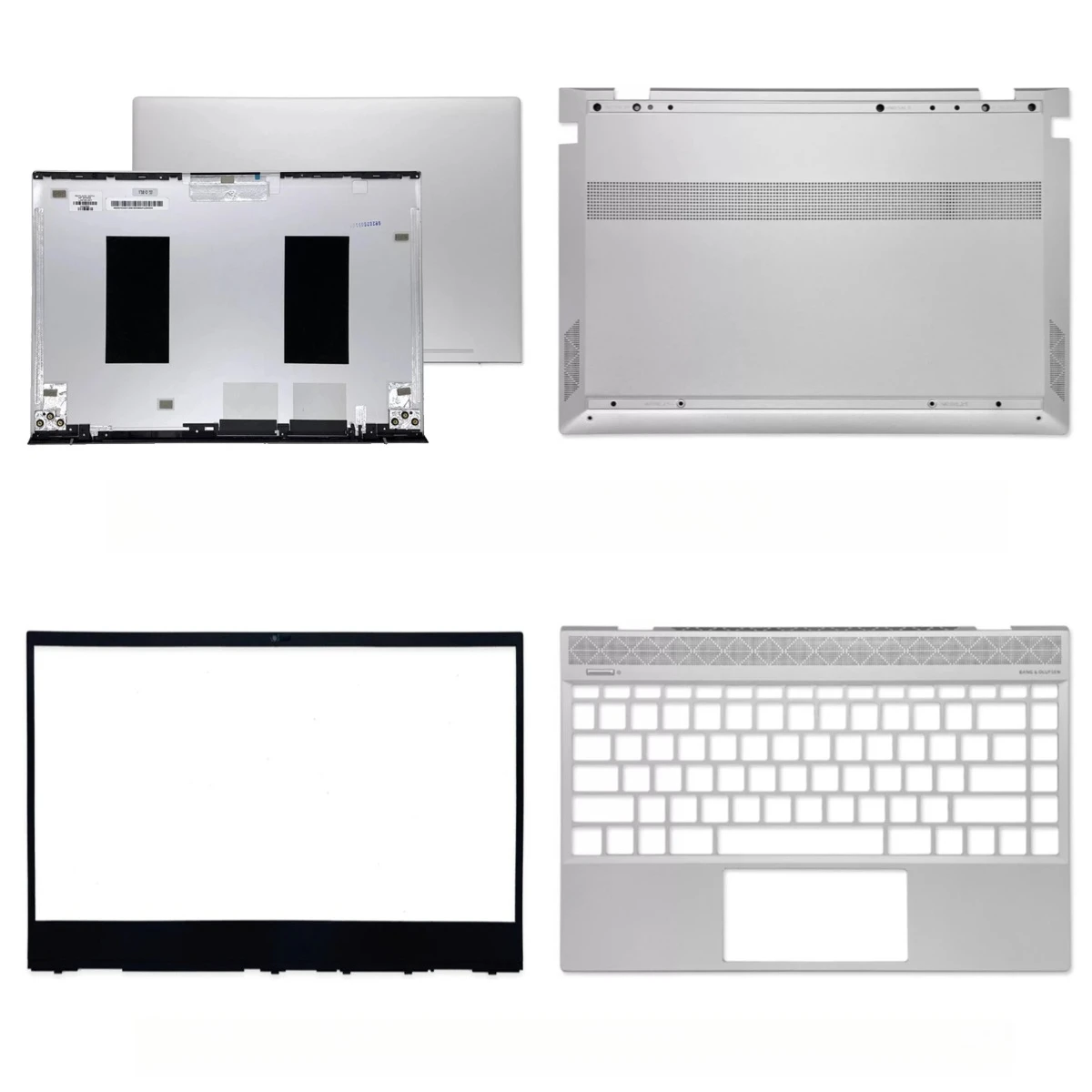 para envy x360 13-ah 13-ah0006tu TPN-W136 portátil tela lcd traseira capa superior moldura frontal palmrest inferior dobradiças
