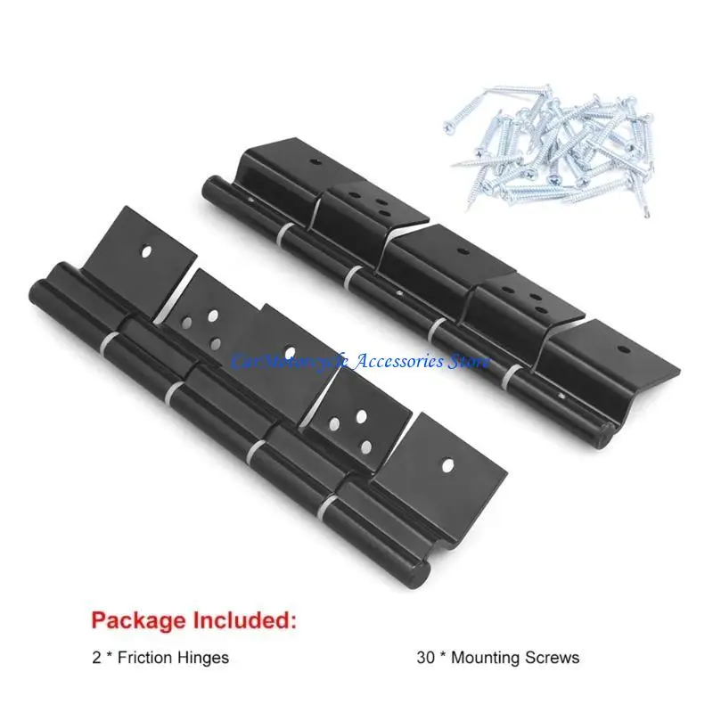 طقم مفصلات احتكاك لباب دخول المقطورة P04D مناسب لأبواب الدخول وسلسلة باب تشالنجر مع مسامير