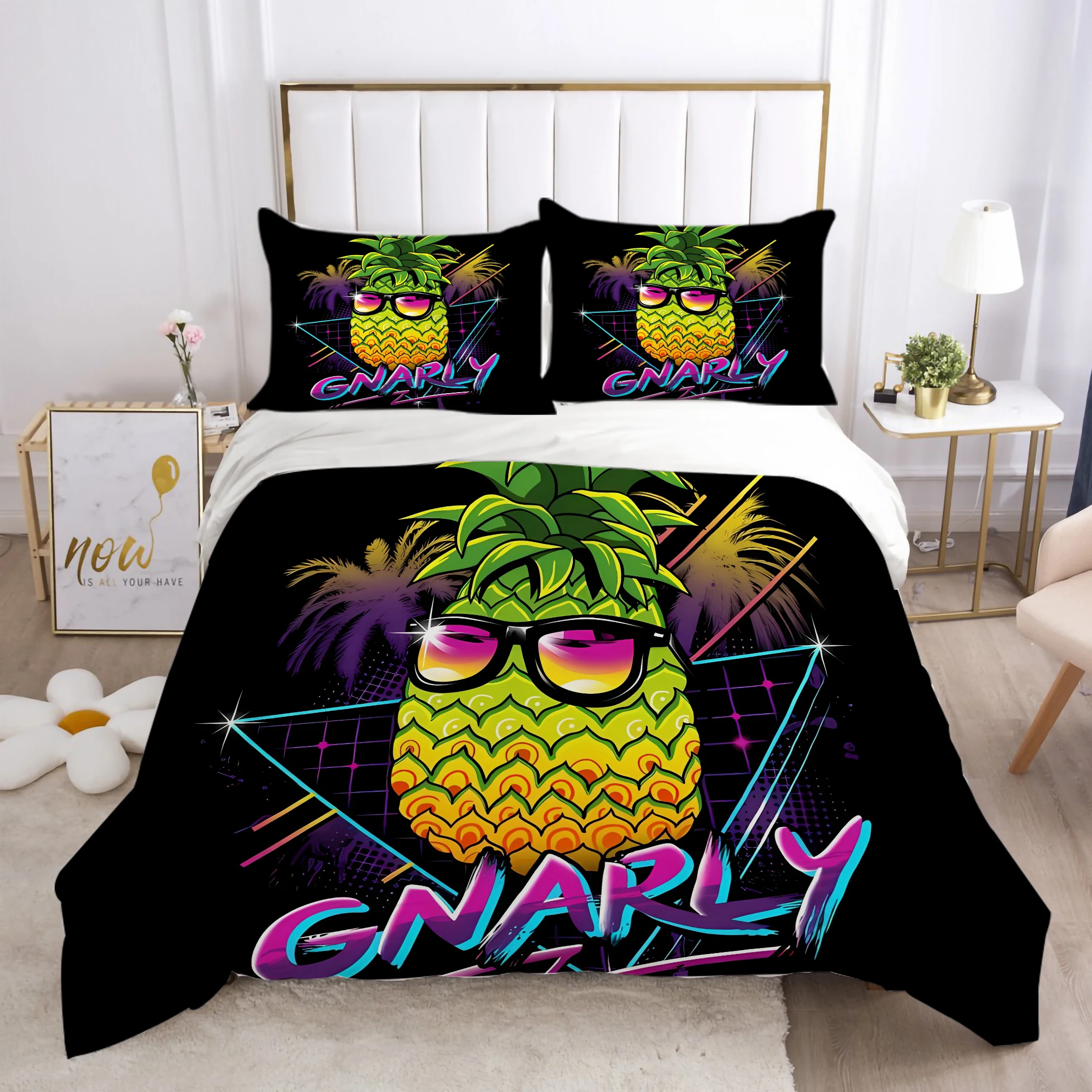 

Duvet Cover Cartoon Print 3D Bedding Set Comforter Cover Set Home Quilt Cover