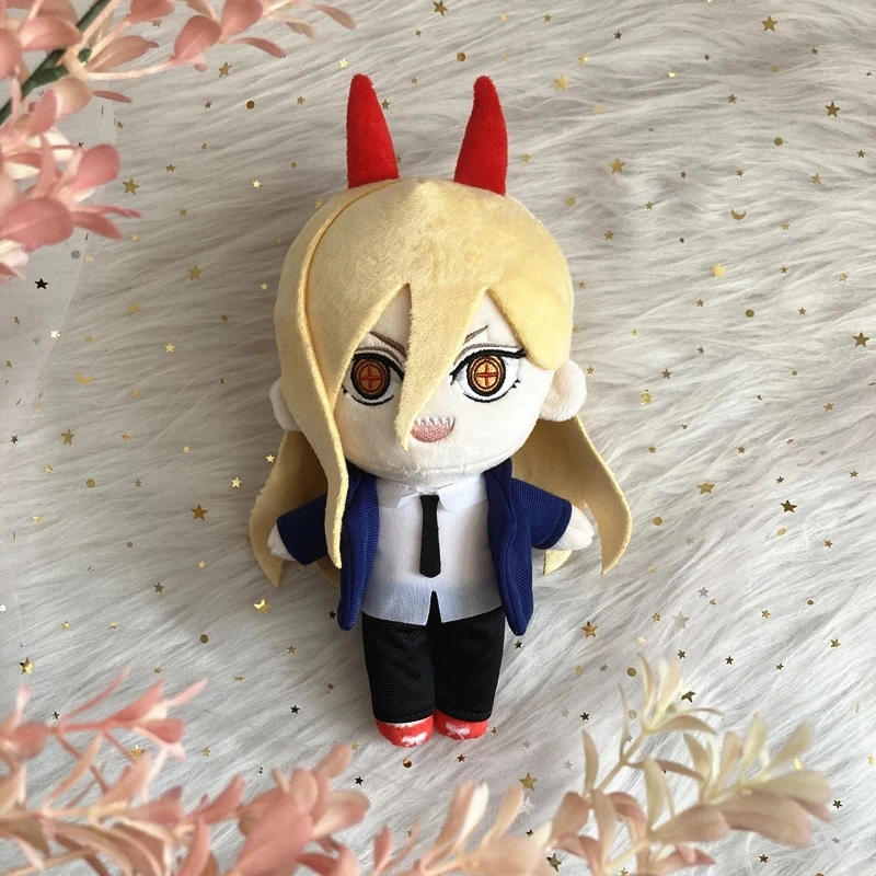 20cm Anime Plüschpuppe Spielzeug Makima Power Higashiyama Kobeni Angel Devil Hayakawa Aki Mitaka Asa Reze Niedliches Weiches Stofftier Kissen Geschenk
