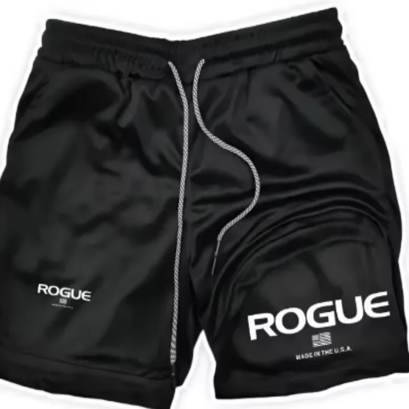 

Мужские повседневные спортивные шорты 2-в-1 для всех сезонов, двухслойные облегающие шорты для спорта, коллекция 2025 года для трансграничной электронной торговли