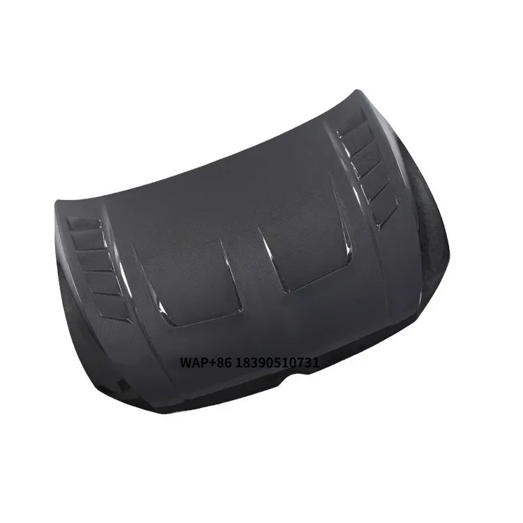 

Ht Style Carbon Fiber Front Engine Vented Hood Bonnet for Vw Golf 8 Gti Mk8 R Line Engine Hood