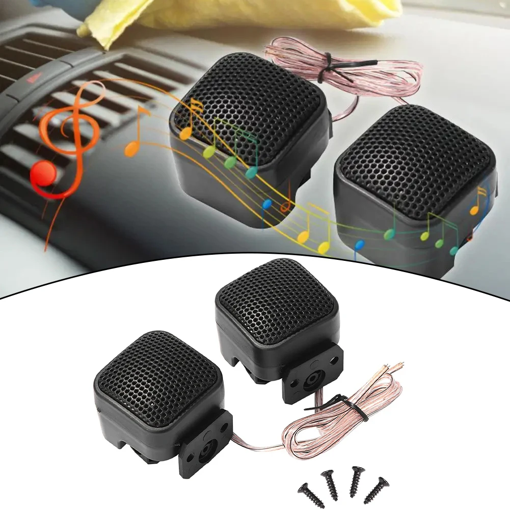 1 Pair 500W Car Speakers Car Audio Sound Power High Tweeter Dome Speaker Audio System Vehicle Door Audio Loudspeaker