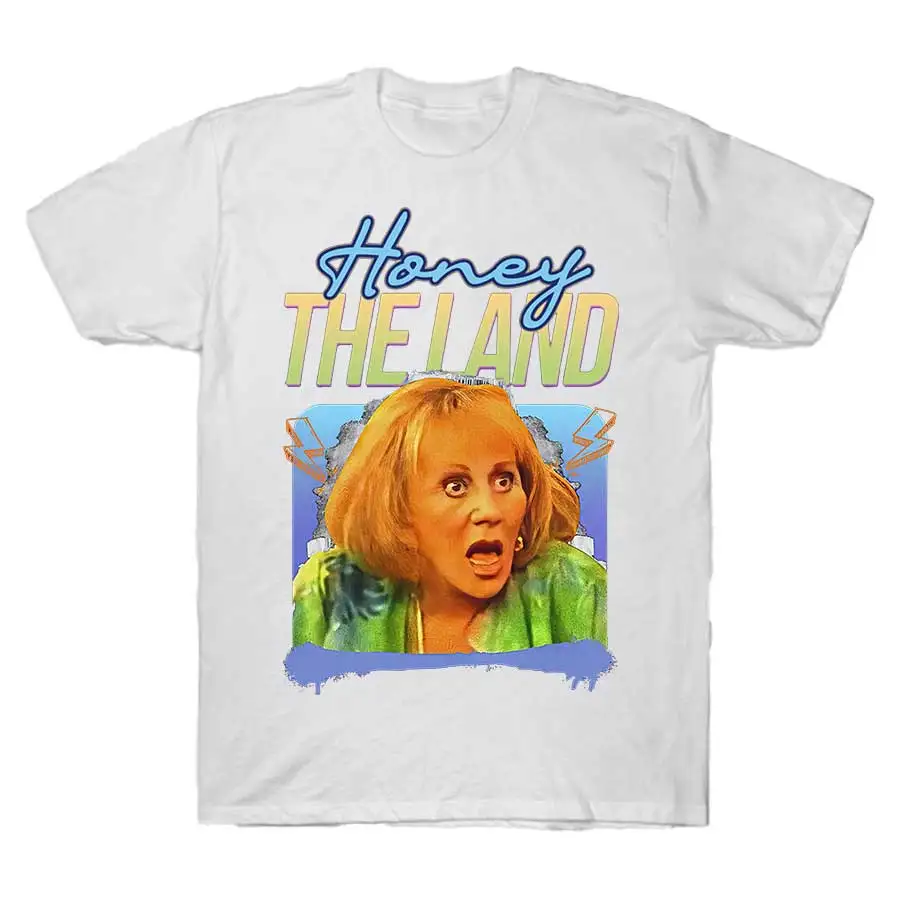 العسل، الأرض! تي شيرت سيلفيا براون للرجال والنساء 100% قطن تي شيرت بأكمام قصيرة 1012-2