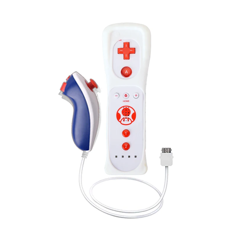 1 ペア Wii ヌンチャクコントローラセットモーションプラスリモコン
