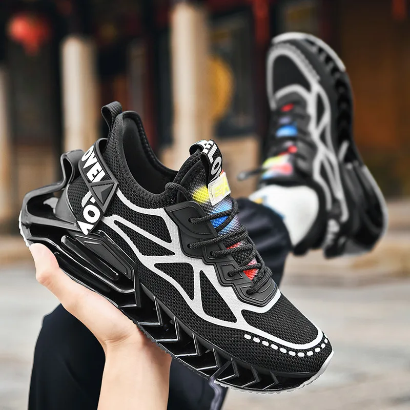 

Fashion Running Shoes Men Sneakers Tenis Luxury Shoes Couple's Super Light Breathable Shoes Sports Blade Cushioning Jogging